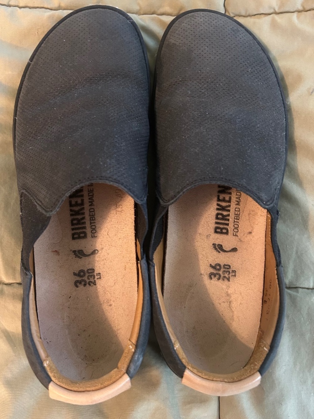 Birkenstock slip on shoes